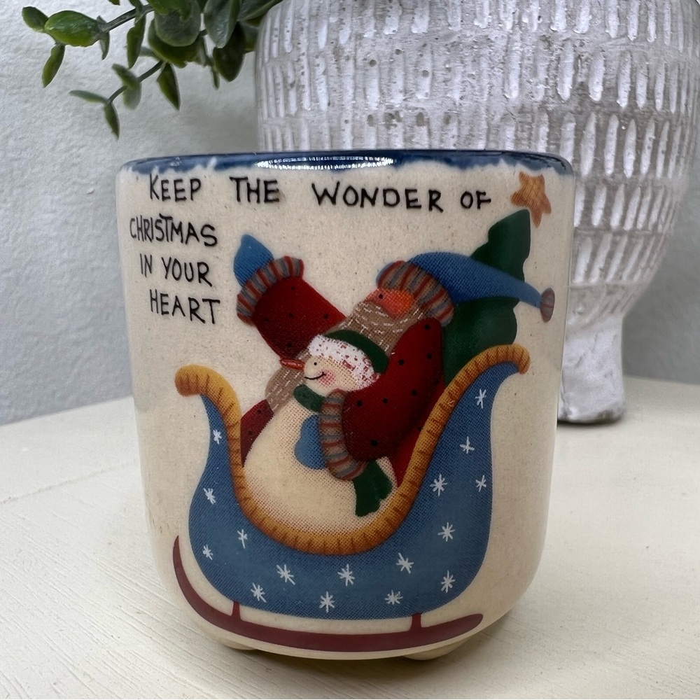 Brand New “Keep the Wonder of Christmas in your Heart” Votive Candlehold…